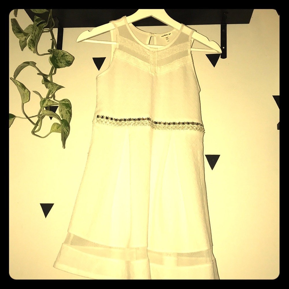 Elegant white dress